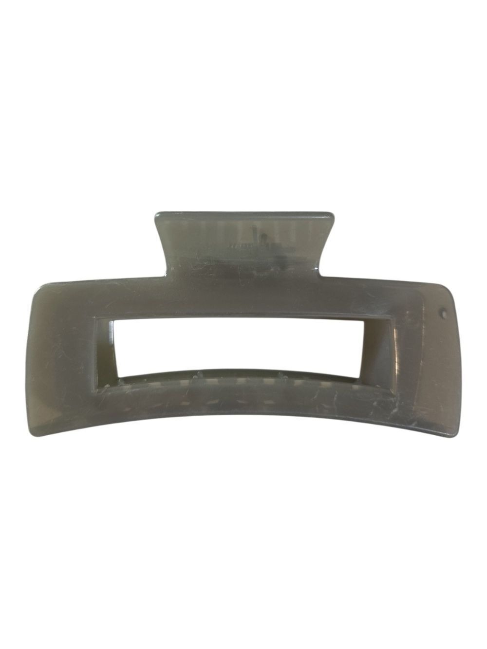 Matte Taupe Rectangular Hair Claw Clip - Picture 5 of 6